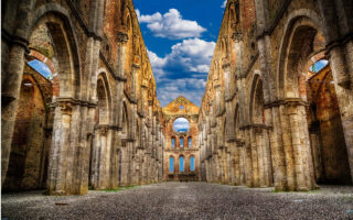 San Galgano abbey Tuscany